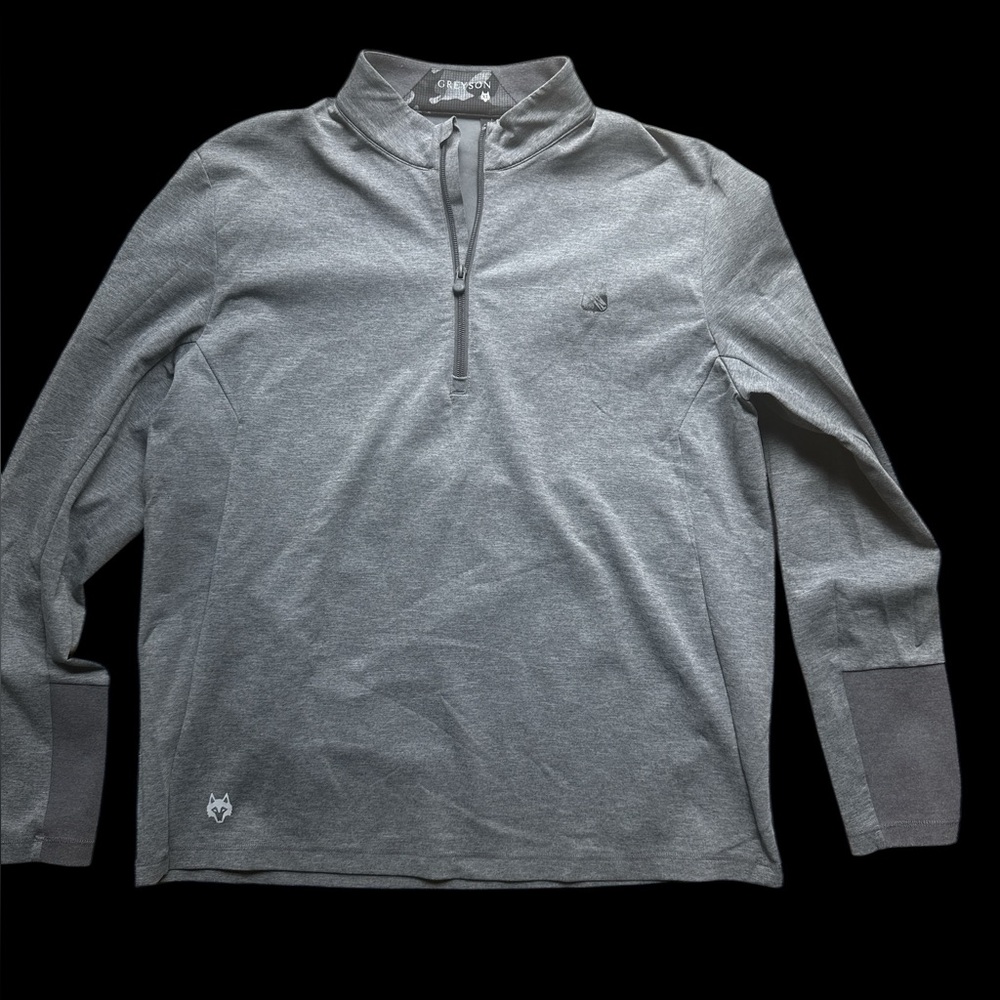 Greyson xl Grey guide sport Quarter-Zip Athletic Top